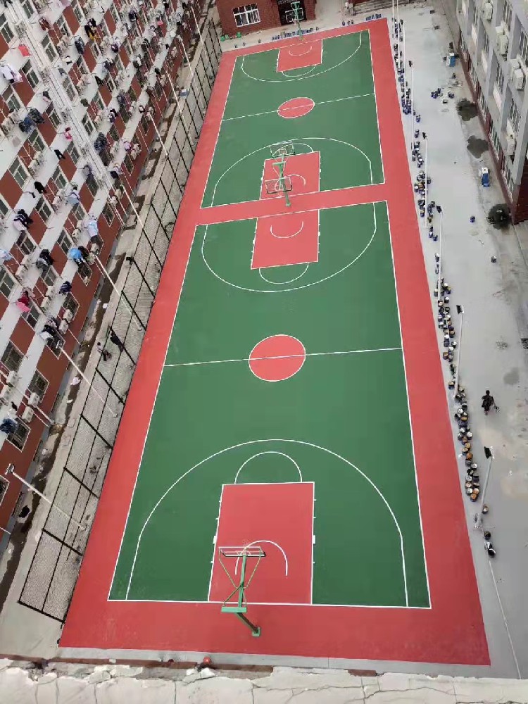 硅PU球場材料施工時對溫度有要求嗎