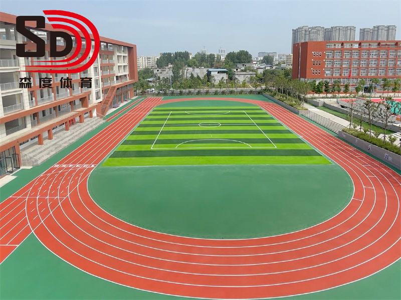 南陽市第十一完全學校 | 透氣型跑道及人造草坪